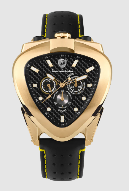 best luxury Lamborghini Spyder 12 H Yellow Gold TLX_T20CH-B watches for men